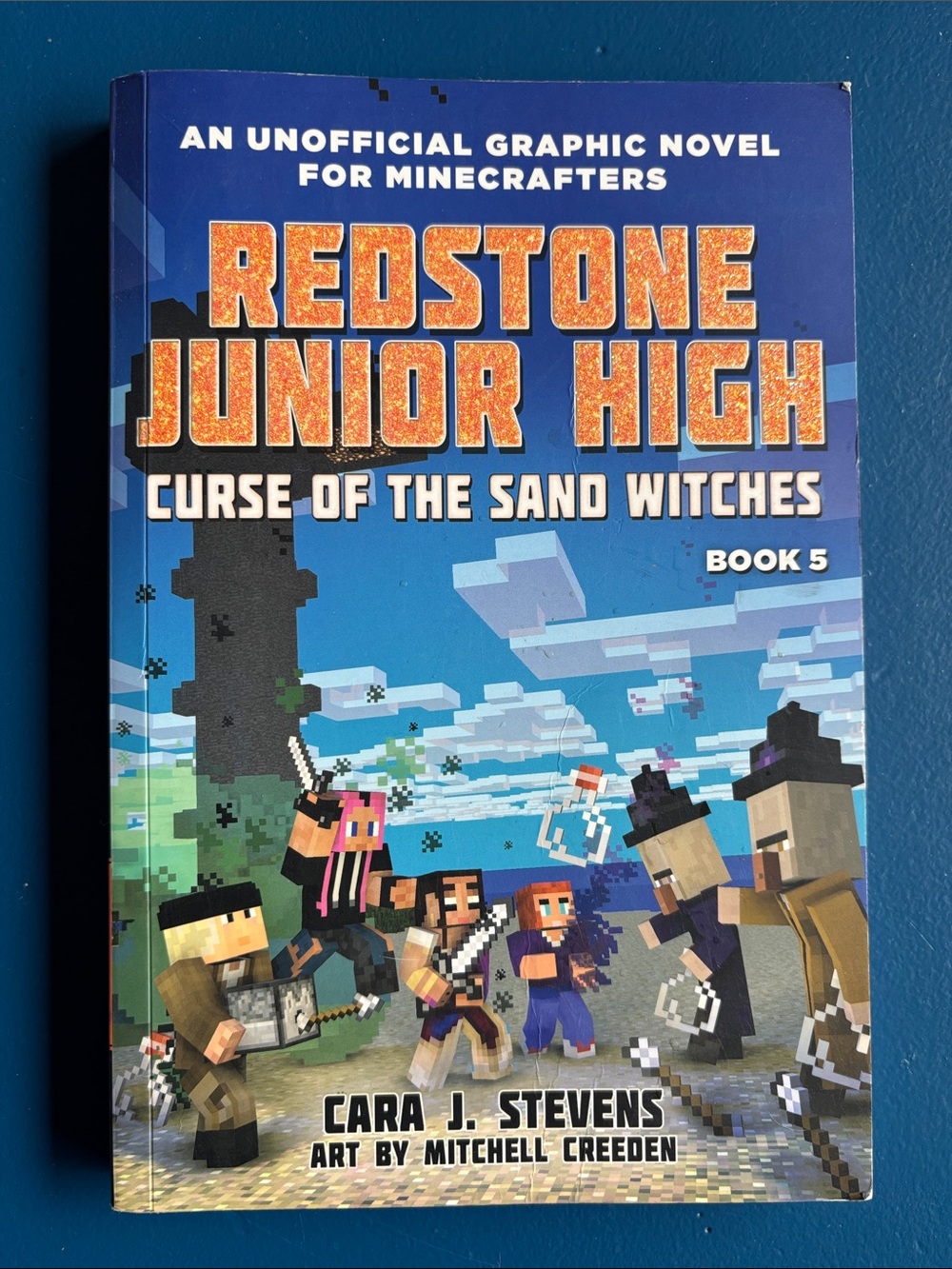 Redstone Junior High: Curse of the Sand Witches (Book 5) - Blue Cover